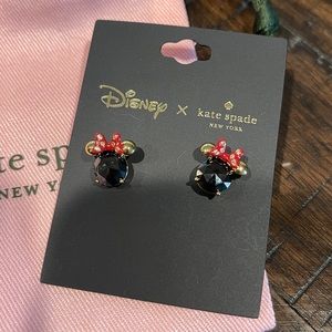 DISNEY X KATE SPADE Minnie Studs - Black